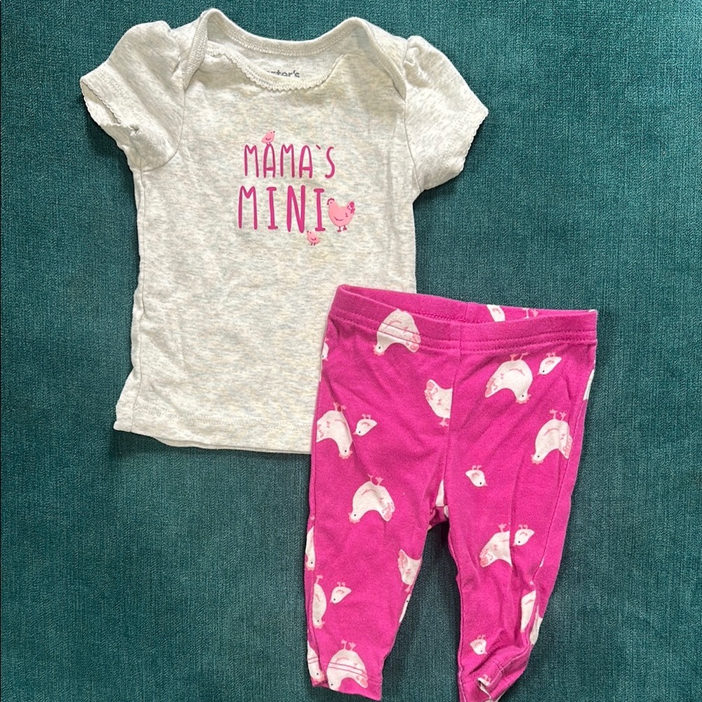 Mama's Mini Baby Outfit Set